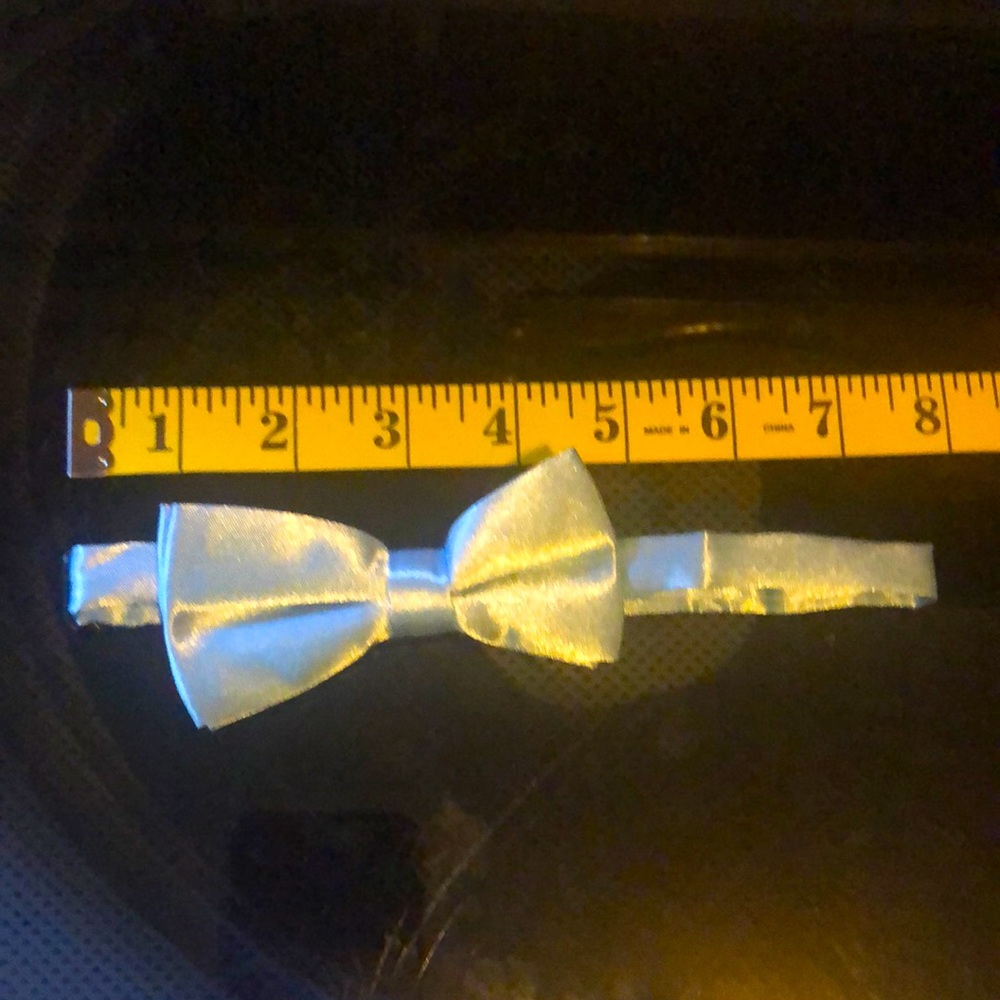 Bow tie and suspenders set x2